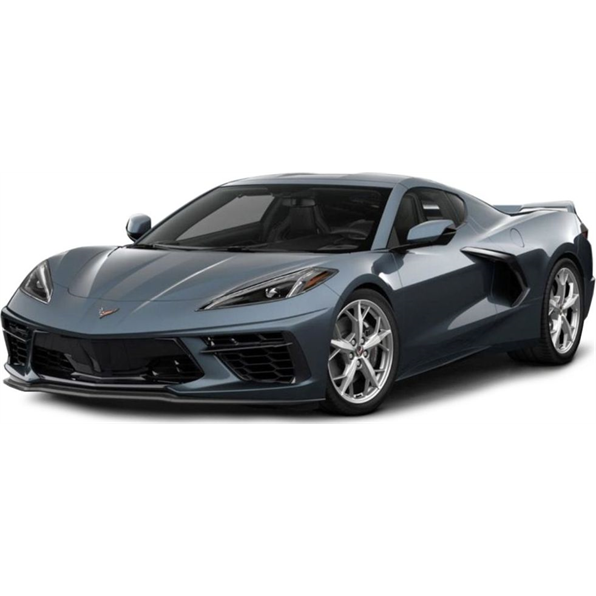 Chevrolet Corvette Stingray 2020 Grey - John Ayrey Die Casts