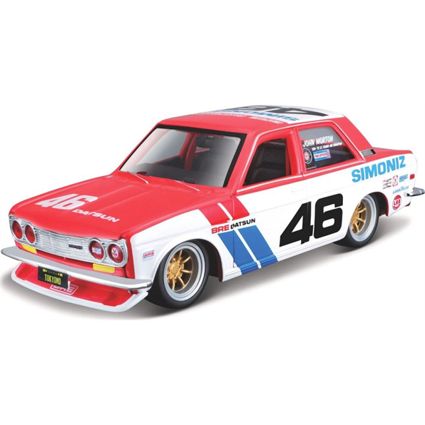 Datsun 510 BRE #46 Red/White/Blue