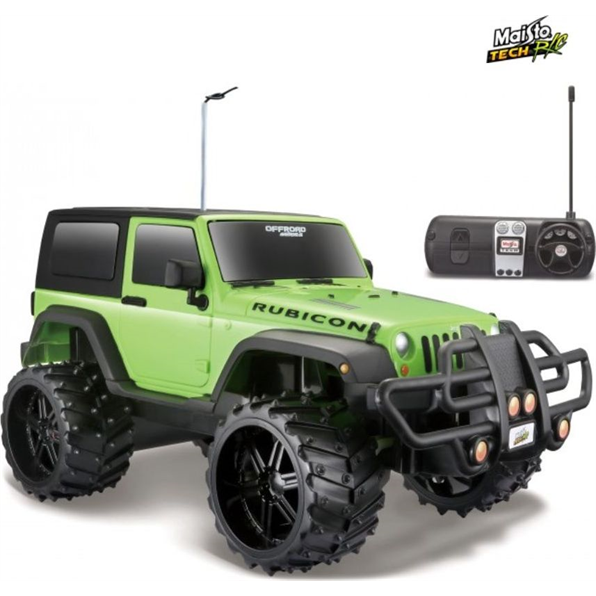 Jeep Wrangler Rubicon Off-Road RC Green