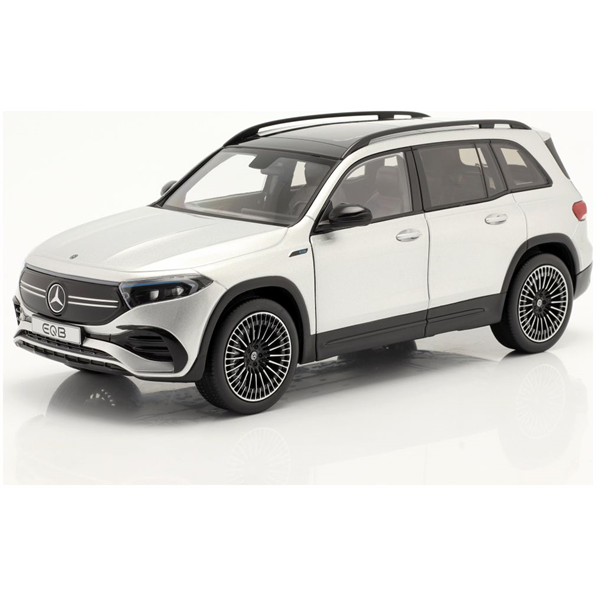 Mercedes EQB 2021 Iridium Silver 1:18 - NZG