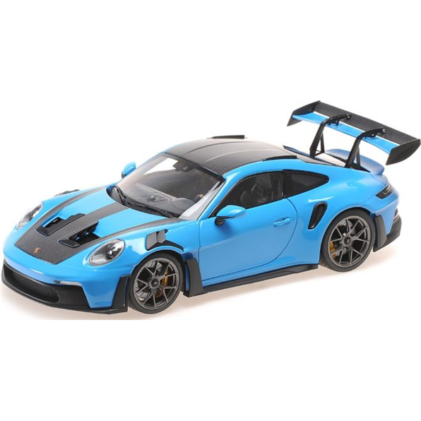 Porsche 911 (992) Gt3 Rs 2024 Blue Weissach Pack - John Ayrey Die Casts