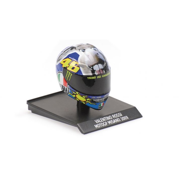 Valentino Rossi MotoGP Misano 2009 Helmet - John Ayrey Die Casts