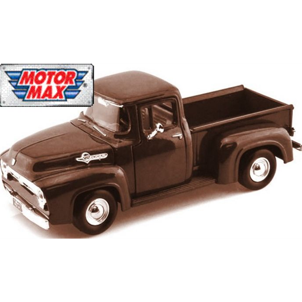 Ford F-100 Pickup Black 1956