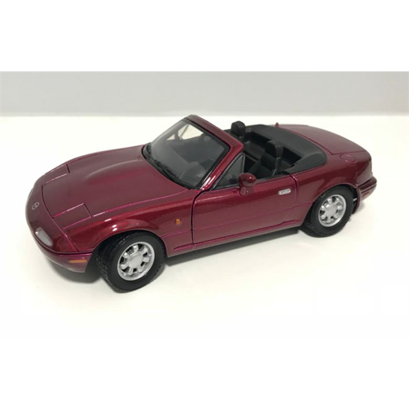 Mazda MX-5 Miata - Dark Red WHITE BOX