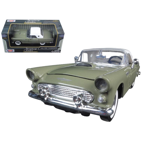 Ford Thunderbird 1956, Dark green