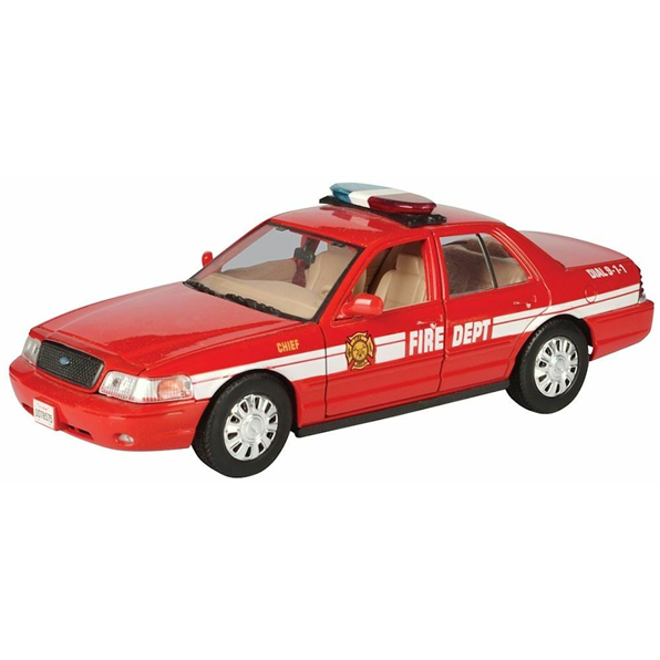 Ford Crown Victoria 2007 Fire Chief - Red