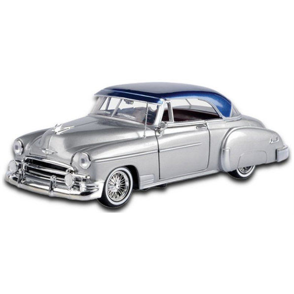 Chevy Bel Air 1950 Silver 'Get Low'