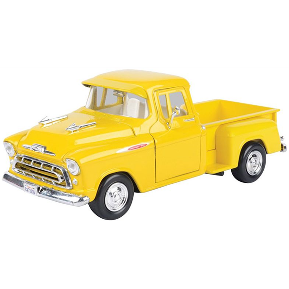 Chevy 3100 Stepside Pickup Yellow 1957