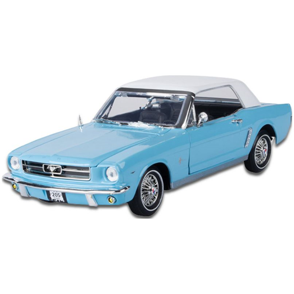 Ford Mustang 1/2 Hard Top Blue 1964 James Bond