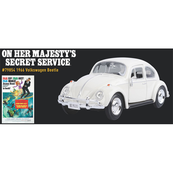 Volkswagen Beetle 1966 On Her Majesty's Secret Service 'Bond 60th Anniversary'