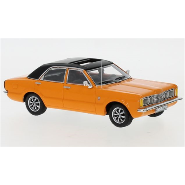 Ford Taunus GXL 4-door Orange/Black 1973