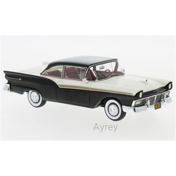 Ford Fairlane 500 Hardtop black/white 1957