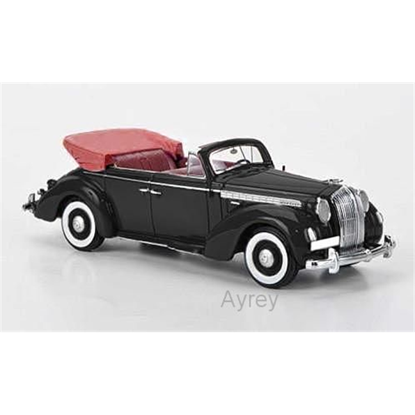 Opel Admiral Convertible, Black, 1938 - John Ayrey Die Casts