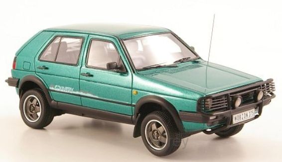 VW Golf II Country Metallic Green 1990 - John Ayrey Die Casts