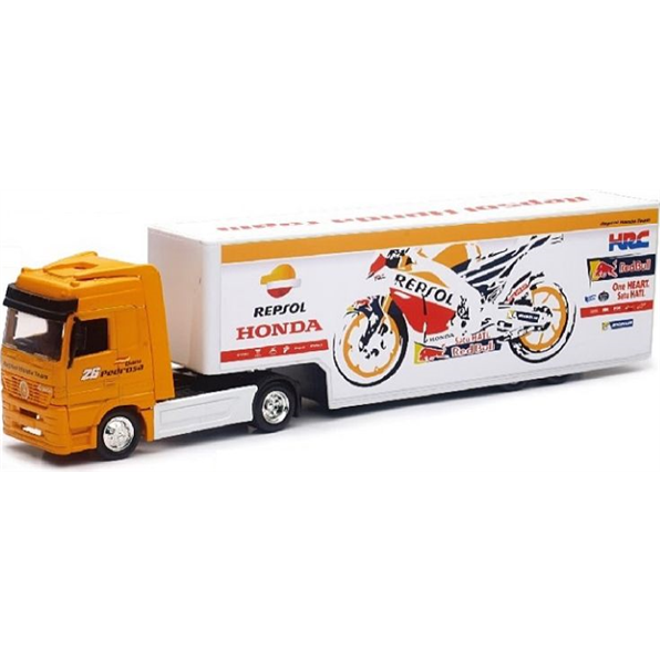 Mercedes Benz Actros Repsol Honda Team Truck 2017 - John Ayrey Die Casts