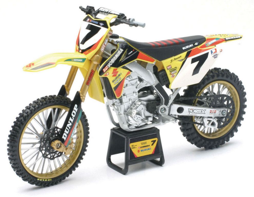 Suzuki RMZ450 Racing #7 - James Stewart - John Ayrey Die Casts