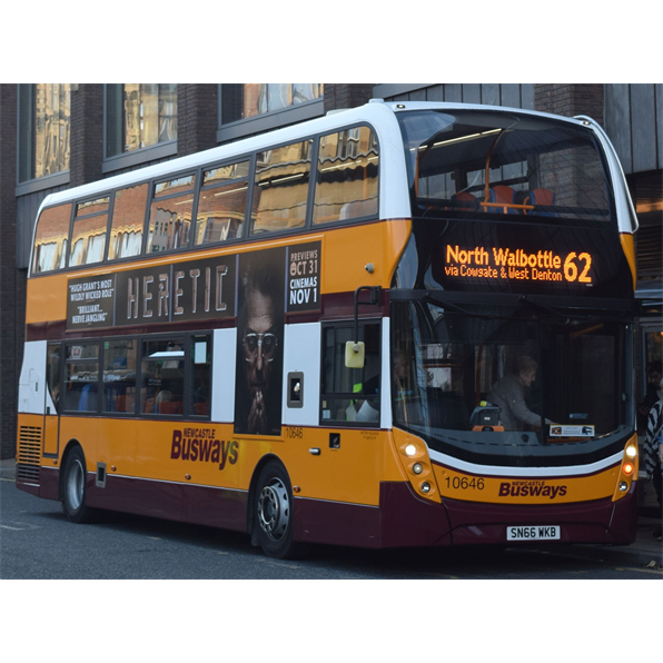 ADL Enviro400 - Newcastle Busways (10646 - SN66 WKB)