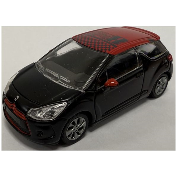 Citroen DS 3 Racing Matt Black/Red Roof