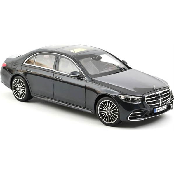 Mercedes-Benz S-Class AMG-Line 2021 Anthracite blue metallic 1:18