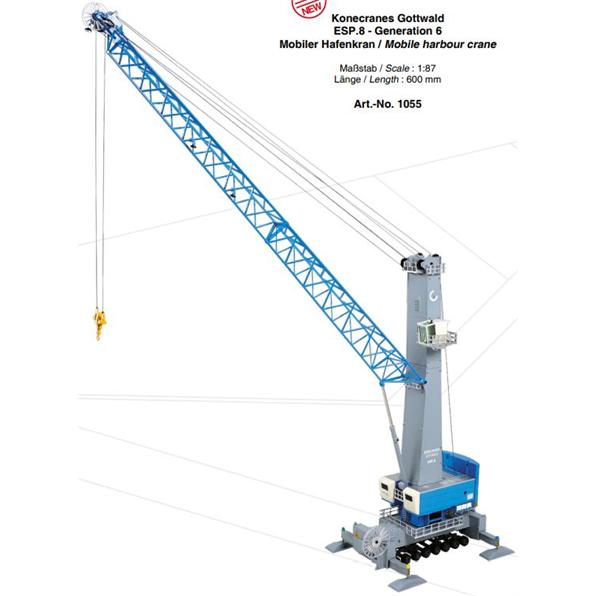 Konecranes Gottwald ESP.8 Generation 6 Mobile Harbour Crane