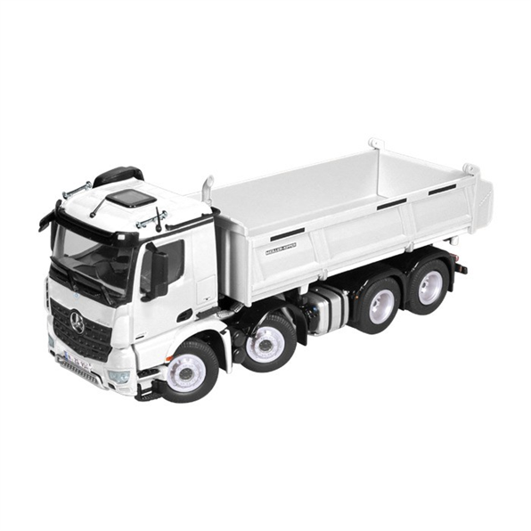 MB Arocs 8x4 Meiller-Tipper, White