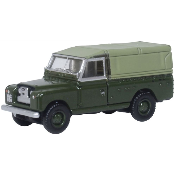 Land Rover Series 2 LWB Canvas Bronze Green