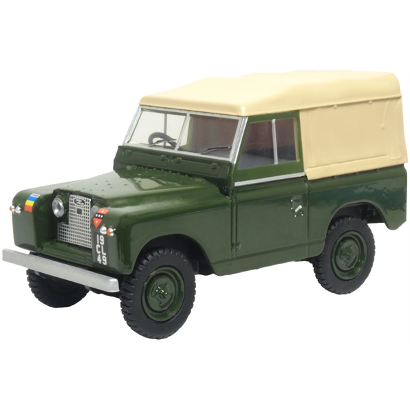 Land Rover Series II SWB Canvas REME