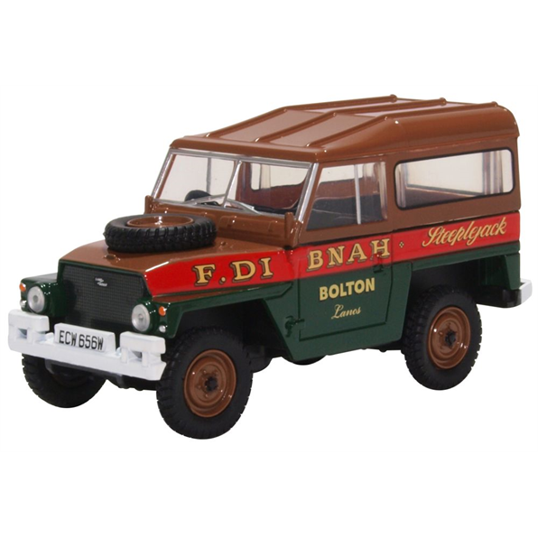 Land Rover Lightweight Hardtop Fred Dibnah