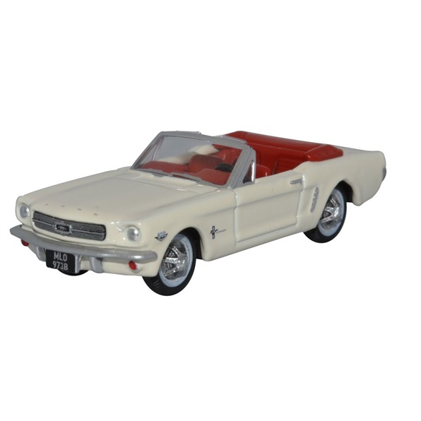 Ford Mustang Convertible 1965 Wimbledon White