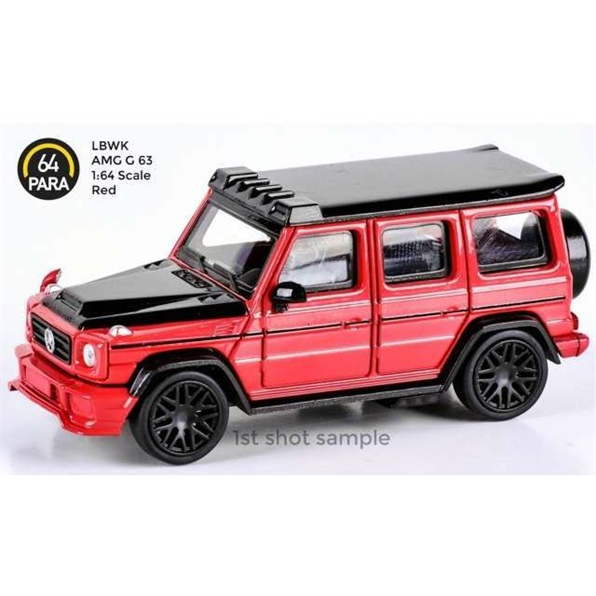 2018 Liberty Walk AMG G63, red