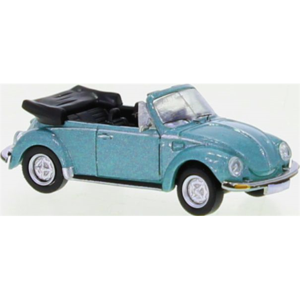 VW Beetle 1303 Cabriolet Metallic Turquoise 1979