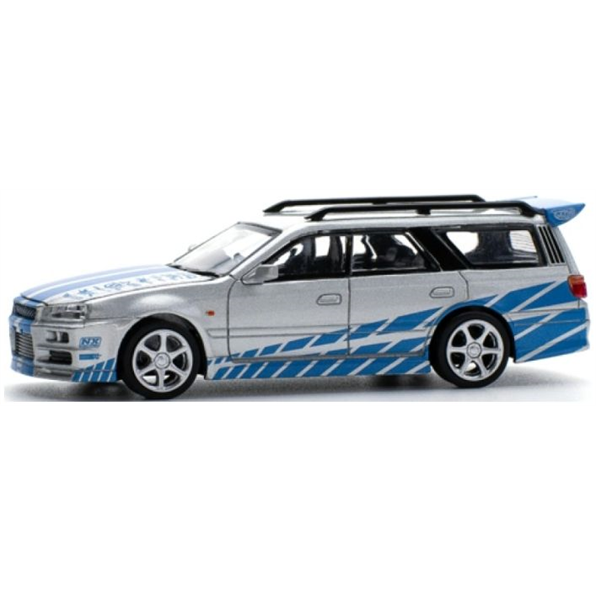 Nissan Stagea Blue/Silver