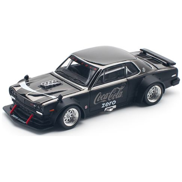 Skyline GT-R V8 Drift (Hakosuka) Coca Cola Chrome Black