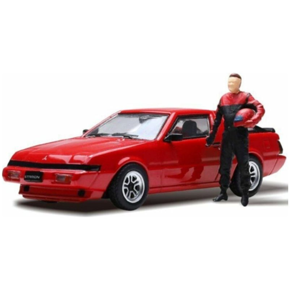 Mitsubishi Starion Red (w/Driver Figure)