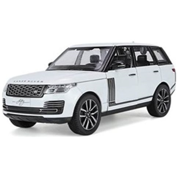 Range Rover 50th Anniversary Version White Opening Parts/Light and Sound -1:24 Q2001A