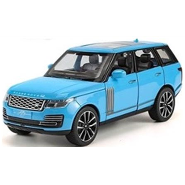 Range Rover 50th Anniversary Version Blue Opening Parts/Light and Sound -1:32 Q3001A