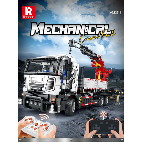 Crane Truck (Hiab) Remote Control (2,328pcs)