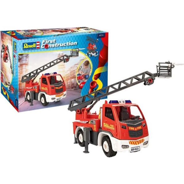 Turntable Ladder Fire Truck