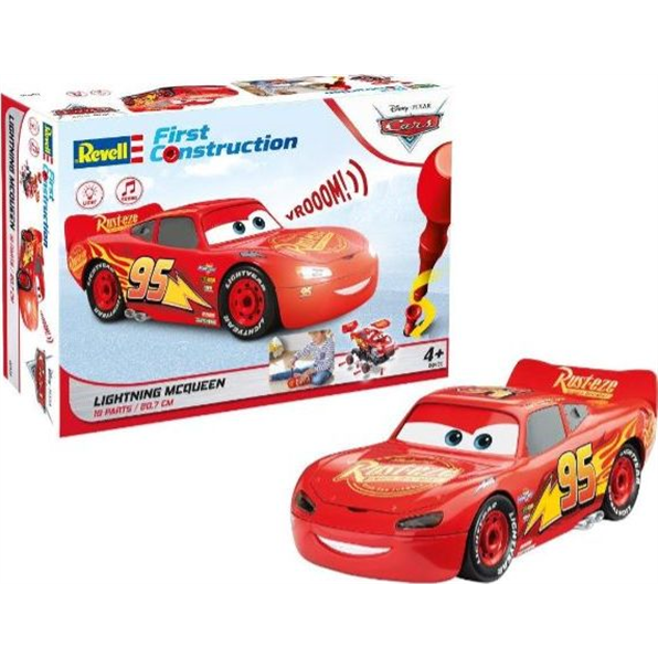 Lightning McQueen Disney Cars (Light and Sound) - John Ayrey Die Casts