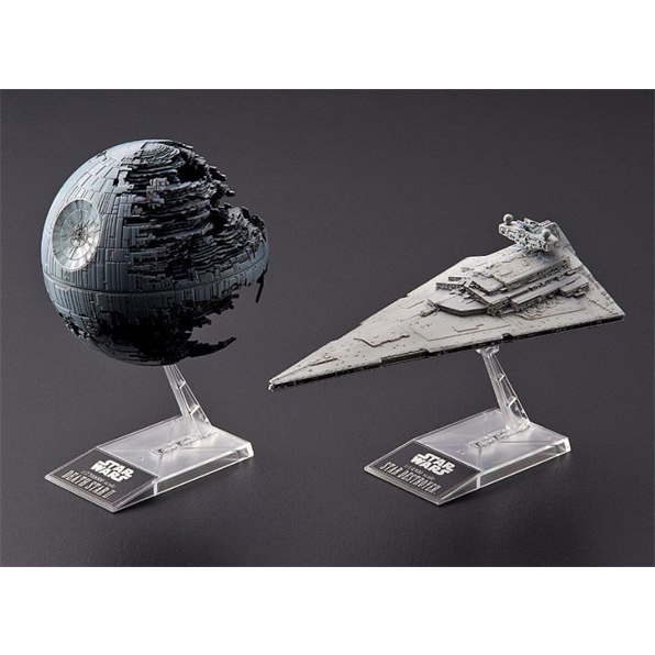 (Bandai) Death Star II + Imperial Star Destroyer