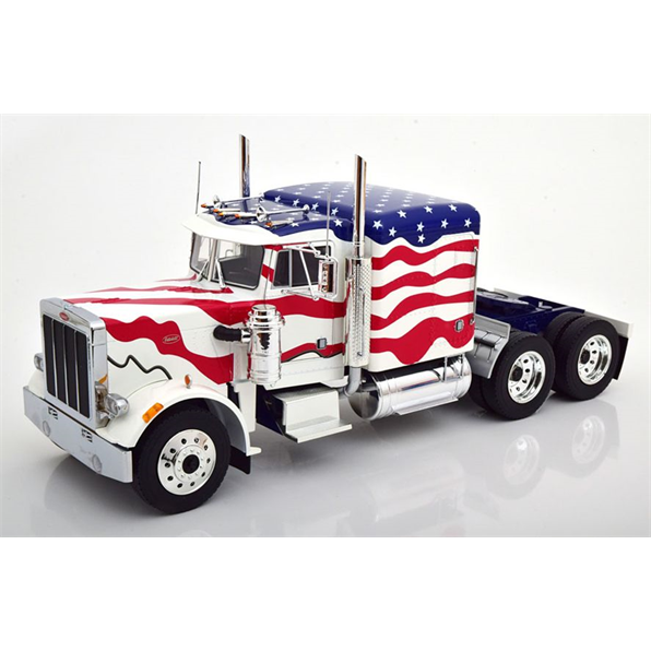 Peterbilt 359 Stars + Stripes White/Red/ Blue 1967