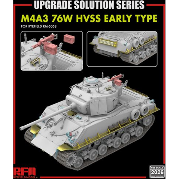 Upgrade Set for 5058 M4A3 76W HVSS