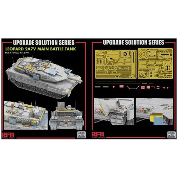 Upgrade Set for 5109 Leopard 2A7V