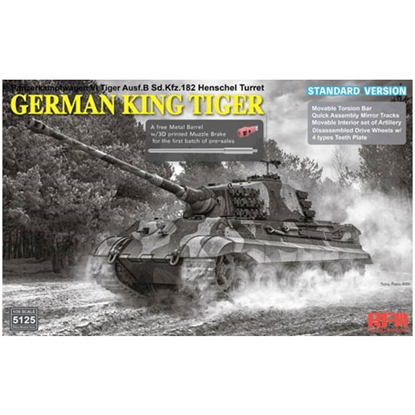 Sd.Kfz.182 Tiger Ausf.B King Tiger (Henschel Turret)?Standard Version