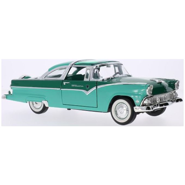 Ford Crown Victoria Turquoise/Dark Green 1955