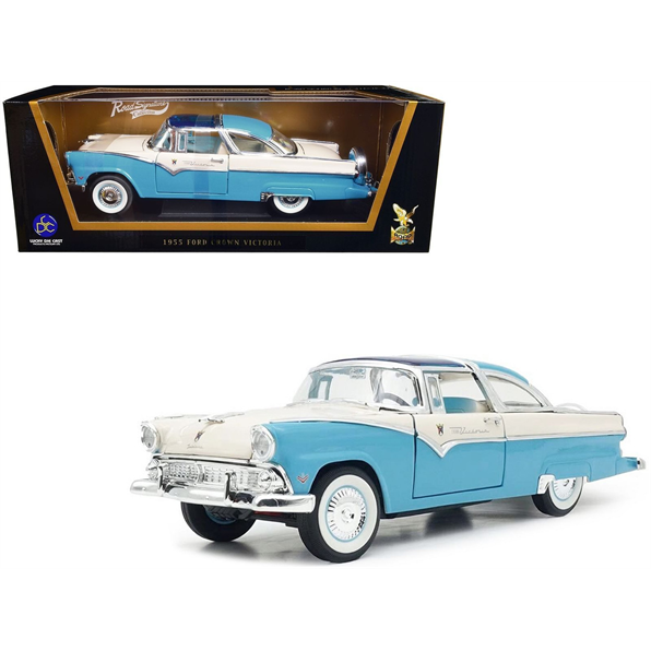 Ford Crown Victoria Blue/White 1955