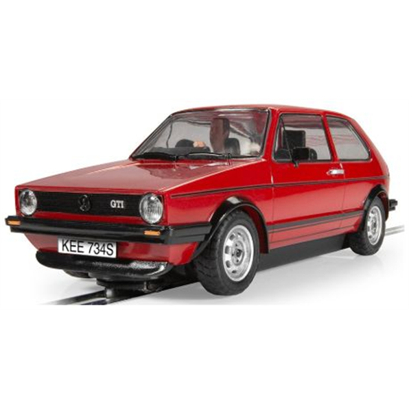 VW Golf GTI - Red in Clear Box