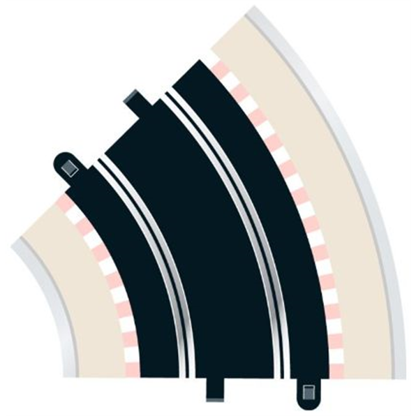 Radius 2 Curve 45  x 2