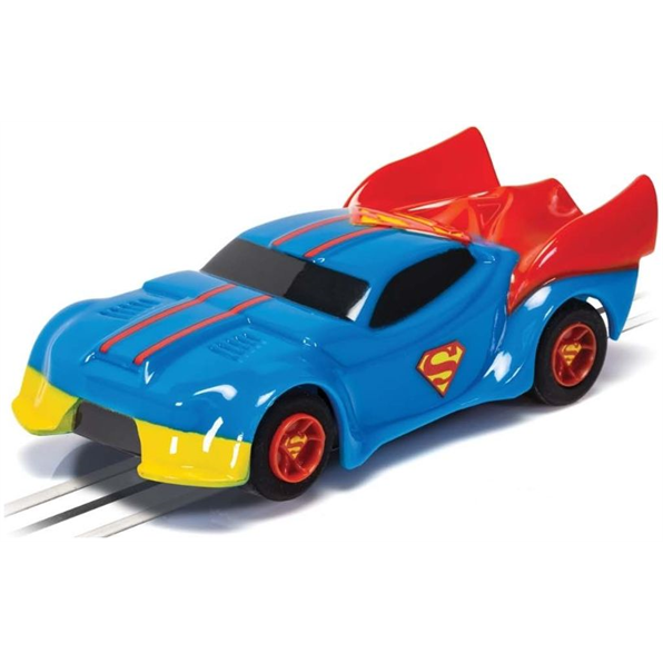 Micro Scalextric Justice League Superman Car