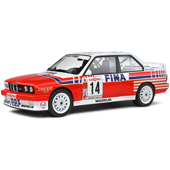 BMW E30 M3 White #14 Duez Belgium Procar 1993